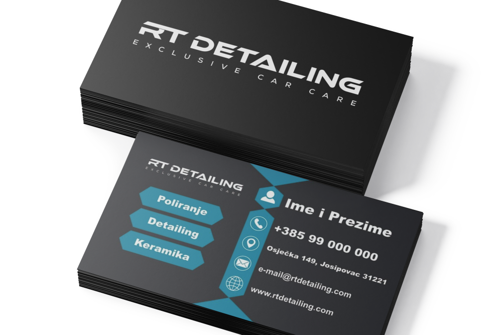 rt detailing vizitke